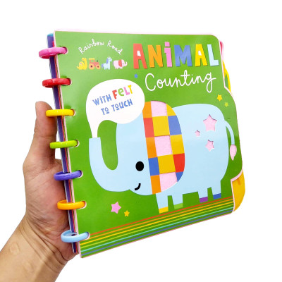 Rainbow Road Animal Counting