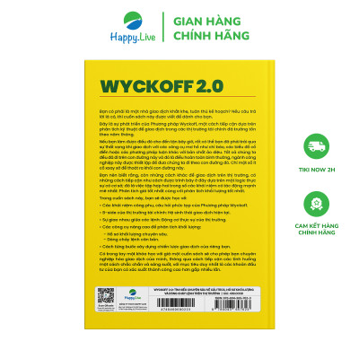 Sách Wyckoff 2.0: Tìm hiểu chuyên sâu về cấu trúc, hồ sơ khối lượng và dòng chảy lệnh trên thị trường - Happy Live