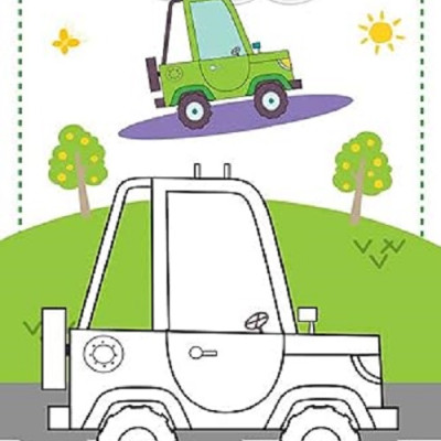 Super Jumbo Colouring Book (Things That Move)