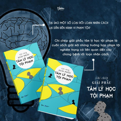 Sách Ghi Chép Giải Phẫu Tâm Lý Học Tội Phạm - Bản Quyền