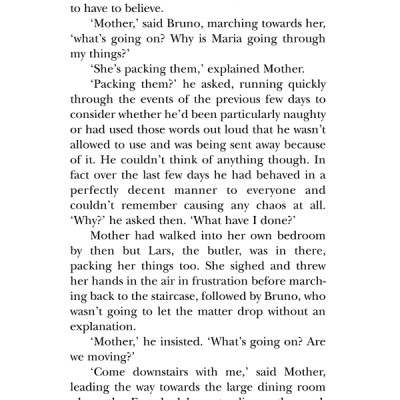 BOY IN THE STRIPED PAJAMAS