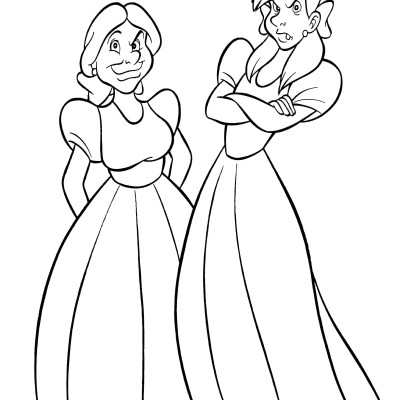 Princess Copy Colour: Cinderella