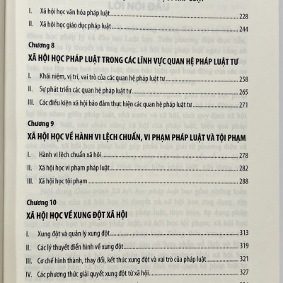 Sách - Giáo Trình Xã Hội Học Pháp Luật