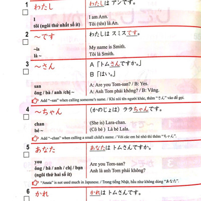 1000 Từ Vựng Cần Thiết Cho Kỳ Thi Năng Lực Nhật Ngữ N5