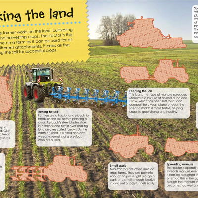 The Ultimate Sticker Book Tractor