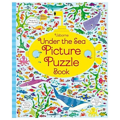 Sách hoạt động trẻ em tiếng Anh - UNDER THE SEA PICTURE PUZZLE
