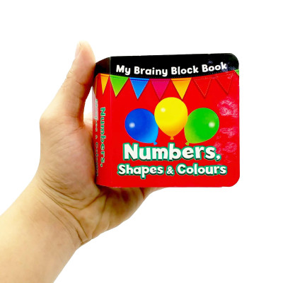 My Brainy Block Books: Numbers , Shapes & Colours