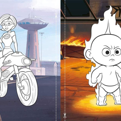 INCREDIBLES 2: The Ultimate Colouring Book (Mammoth Colouring Disney)