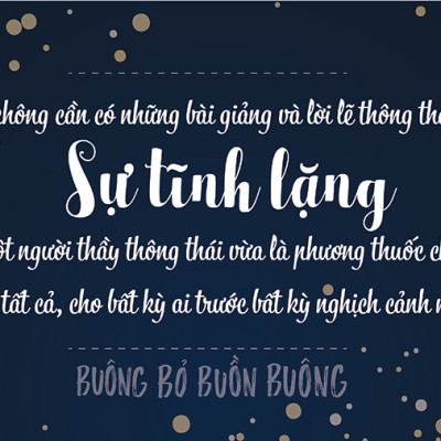 Buông Bỏ Buồn Buông 