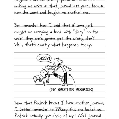 Diary Of A Wimpy Kid 02: Rodrick Rules (Paperback)