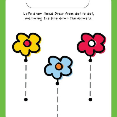 Dot to Dot for Tiny Tots Wipe Clean Activity Book