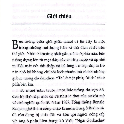 Chia Rẽ - Tại Sao Chúng Ta Đang Sống Trong Thời Đại Của Những Bức Tường