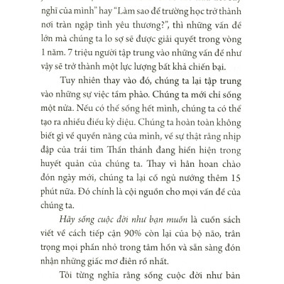 Hãy Sống Cuộc Đời Như Bạn Muốn_AL