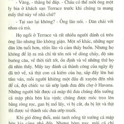 Ông Già Và Biển Cả Và Hạnh Phúc Ngắn Ngủi Của Francis Macomber (Tái Bản 2020)