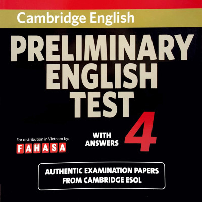 Cambridge Preliminary English Test 4 Student