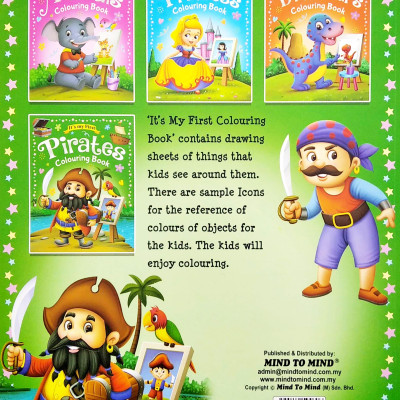 It’s My First Pirates Colouring Book