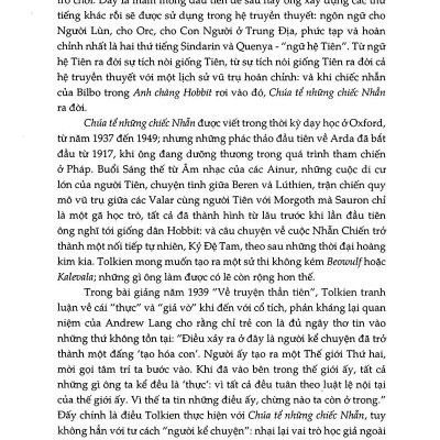 Sách - Chúa Tể Những Chiếc Nhẫn - Tập 1 - Đoàn Hộ Nhẫn (Tái Bản 2025)