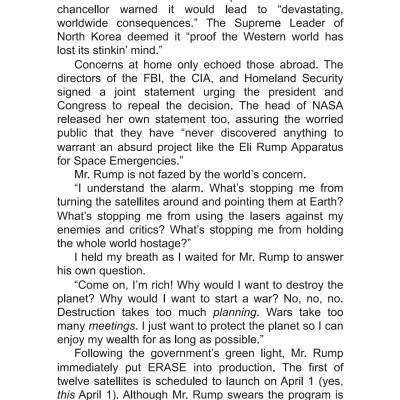 Sách ngoại văn: Roswell Johnson Saves The World!