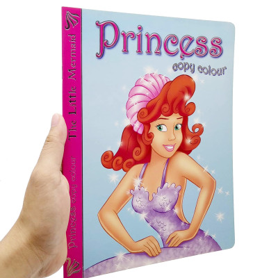 Princess Copy Colour: Little Mermaid