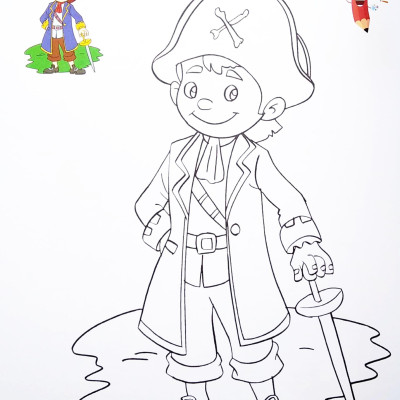 It’s My First Pirates Colouring Book