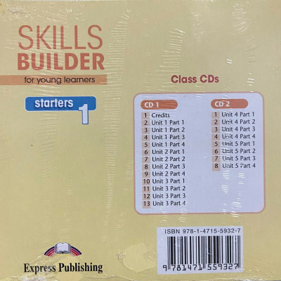 Skills Builder For Young Learners Starters 1 Class Cds (Set Of 2)