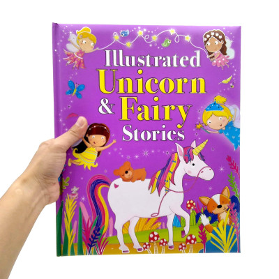 Illustrated Unicorn and Fairy Stories (Padded)