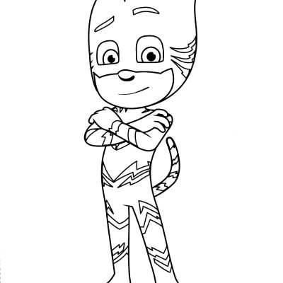 Eone Pj Masks Deluxe Poster Paint & Color