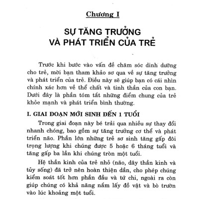 Chăm Sóc Dinh Dưỡng Cho Trẻ (Tái Bản 2015)