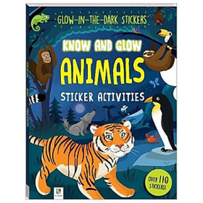 Know And Glow: Animals Sticker Activities