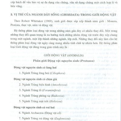 Động Vật Học Có Xương Sống (Tái bản lần thứ tám - năm 2023)