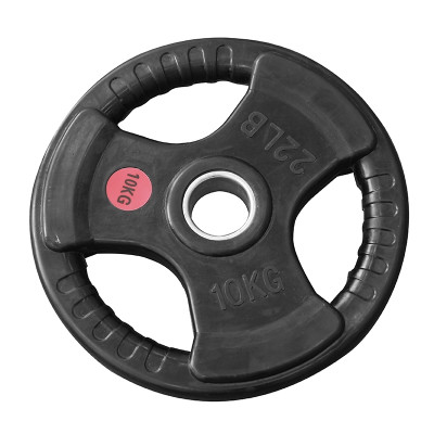 Q302 Tạ miếng cao cấp 3 lỗ (ø: 50mm) có bọc cao su non Thái Lan BG 2.5kg,5kg, 7.5kg, 10kg,15kg và 20kg (hàng nhập khẩu)