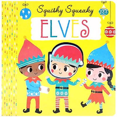 Xmas Silicon Squeaky Books - Elves