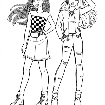 Mattel Barbie Deluxe Poster Paint & Color