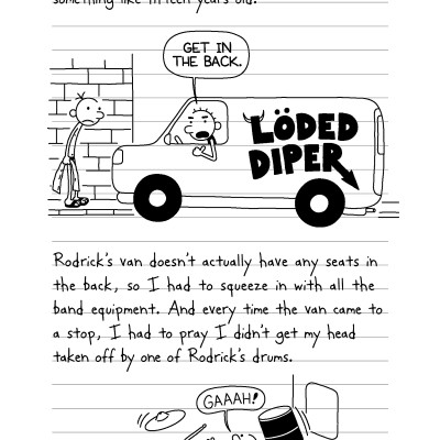 Diary Of A Wimpy Kid 02: Rodrick Rules (Paperback)