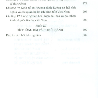 Hướng Dẫn Ôn Tập Môn Kinh Tế Chính Trị Mác - Lênin (Tài liệu ôn tập dựa theo Giáo trình Kinh tế Chính trị Mác - Lênin của Bộ Giáo dục và Đào tạo hiện hành)