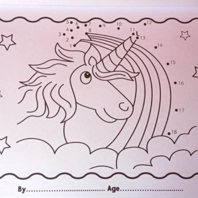 I Love To Colour My Placemat: Unicorns