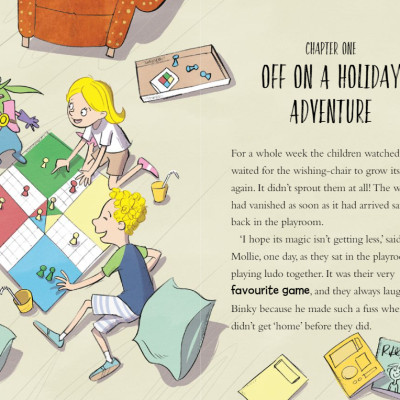 A Wishing-Chair Adventure: Off On A Holiday Adventure: Colour Short Stories