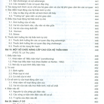 Sinh Lý Học (Sách đào tạo bác sĩ đa khoa) - GS.TS. Phạm Thị Minh Đức chủ biên