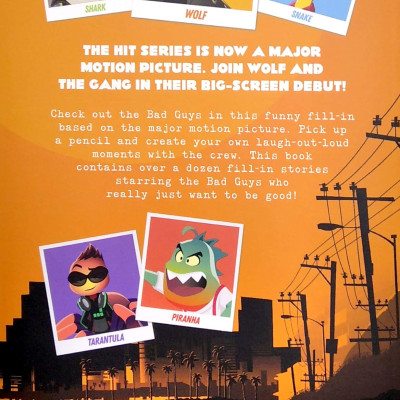 The Bad Guys Movie: The Biggest, Baddest Fill-in Book Ever!