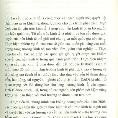 Tái Cấu Trúc Kinh Tế Vùng Bắc Trung Bộ