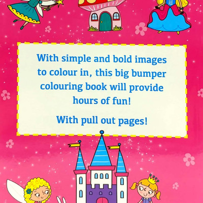 My Big Bumper Colouring (Pink)