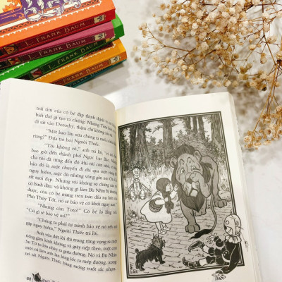 (Trọn bộ 6 cuốn bìa mềm) DOROTHY VÀ XỨ OZ DIỆU KỲ - L. Frank Baum - Nguyễn Thị Hạnh dịch - Phuc Minh Books - NXB Văn học