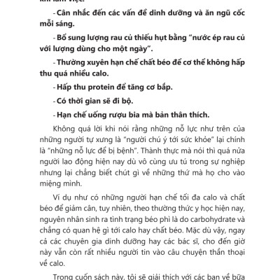 Sách Ăn thông minh, sống yên bình