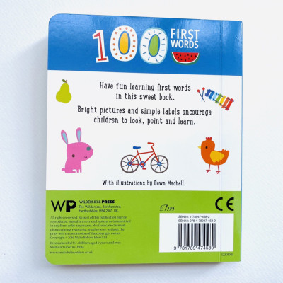 100 First Words - Sách 100 từ vựng đầu tiên