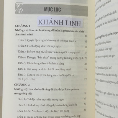 Sách Người thành công làm gì vào buổi sáng (MC)