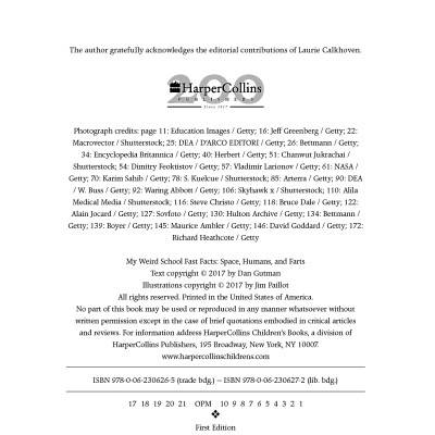 Sách ngoại văn: My Weird School Fast Facts - Space, Humans, And Farts