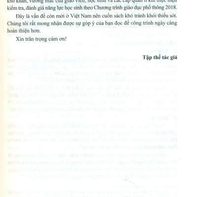 Hướng Dẫn Kiểm Tra, Đánh Giá Năng Lực Học Sinh Trung Học Cơ Sở Trong Dạy Học Ngữ Văn