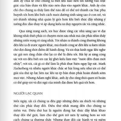 Sách - Tư Duy Ngược Dịch Chuyển Thế Giới - Originals: How Non-Conformists Move The World