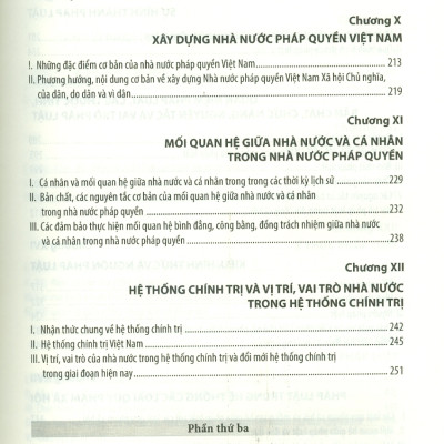 Giáo Trình Lý Luận Nhà Nước Và Pháp Luật - GS.TS. Hoàng Thị Kim Quế - Tái bản - (bìa mềm)