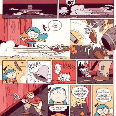 Hildafolk Comics 5: Hilda And The Stone Forest